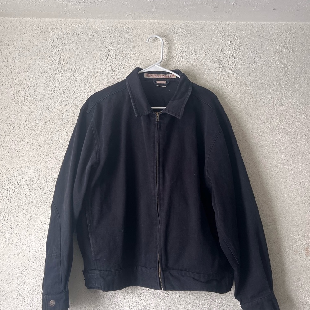 Men's Black Denim Jacket
